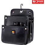 SFKBN-DK2L2H 着脱式腰袋 電工2段大 ツインフック タジマツール(TJMデザイン)