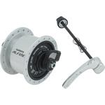 DH-S501 シルバー 36H QR E2 6V-3.0W センターロックディスク対応 OLD:100mm SHIMANO(シマノ)