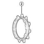 11Tギア(ツバ付ギア)awグループ用 SHIMANO(シマノ)
