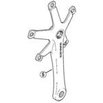 Y16S98050 右クランク 172.5mm SHIMANO(シマノ)