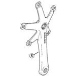 Y16S98060 右クランク 175mm SHIMANO(シマノ)