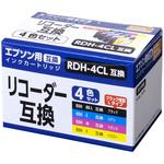 PP-EICRDH-4P 互換インク エプソン対応 RDH 4パック PPC