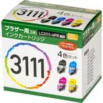 PP-BLC3111-4P 互換インク ブラザー対応 LC3111- 4色 PPC