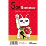 BM-VS-5GB10D-P b-mobile VISITOR SIM 5GB/10Days Prepaid eSIM pack 日本通信