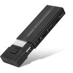 4in1 カードリーダー機能付M.2 SSDケース プリンストン