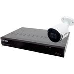 最高級 4K 800万画素POE 4ch 防犯カメラ用NVR 2TB搭載 と 屋外対応赤外線監視カメラ セット 塚本無線
