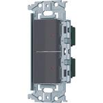 SOーSTYLE 埋込ロングハンドル スイッチセット パイロットスイッチC 4A×2 Panasonic(パナソニック)