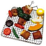 RD8-0267 食品サンプル バーベキューセット(網付) アルファ[販促]