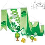 TA2-0202 クローバープリーツ2連ペナント アルファ[販促]