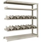 M3-6655-KU10B スチールラック M3型中量棚 1800XD471XH1800 缶受X10付 連結 TRUSCO