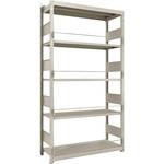 M1.5-DS7445 スチールラック 災害備蓄ラック M1．5型 1160X445X2100 5段単体 TRUSCO