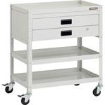 ■TRUSCO ツールワゴン ラビットワゴン用2段引出 600X400 ヤンググリーン RBW64XYG(2407686) □TRUSCO ツールワゴン ラビットワゴン用引出2段 500X500 ヤング