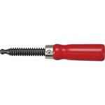 18WH 木ハンドル用シャフト スペア フレーム寸法25．0mm27．0mm30．0mm用 TRUSCO