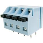 プリント基板用ねじなし端子台 TRUSCO スクリューレス端子台