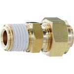 TS-138-02C クイックシール継手コネクタ 適用チューブ外径3/8 TRUSCO