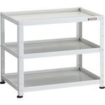 小型物品棚 バーディワゴン固定型 750X500X624 3段 TRUSCO