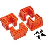 滑り止めキャップ 4個 TSF(C)(GR)用 TRUSCO