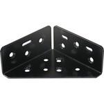 2x4サポート 黒粉体塗装 コーナー金具 TRUSCO