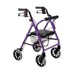抑速ブレーキ付き歩行器　竹虎 ハッピーミニ パープルメタリック ハッピーミニ 竹虎 歩行車 【通販モノタロウ】