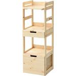 天然木パイン材 ランドセルラック YAMAZEN(山善)