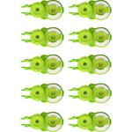 修正テープ ホワイパー (Whiper) スライド 交換テープ 10個パック (12m) プラス(文具)