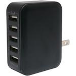 USB-ACアダプタ ミニ 2．4A対応 5ポート 30W 6A対応 MCO