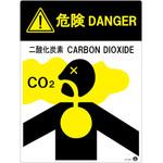 二酸化炭素消火設備標識 日本緑十字社