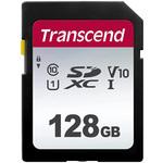TS128GSDC300S SDXCカード 3D TLC UHS-I Class10 トランセンド
