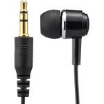 EAR-C212N 片耳ラジオイヤホン ステレオミックス 耳栓型 1m オーム電機
