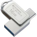 USBメモリー  TypeC&TypeA対応 オーム電機
