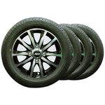 軽トラ用タイヤ&アルミ付 145R12 6PR 4本セット 1セット(4本) Goodyear 【通販モノタロウ】