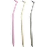 M-5270 エコデントワンタフト歯ブラシ スパイラル毛 歯科専用部分・歯間・矯正用磨き 3本 ラピス