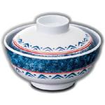 飯碗(染付渕巻) スリーライン