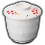むし茶碗(蓋)(ルビーズ) スリーライン