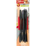 20154 8本組木工用異形精密ヤスリ Strong Tool