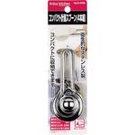 C-4736 ENJOY KITCHEN コンパクト計量スプーン(4本組) パール金属