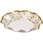 D-303 リトルリッチ WAVEペーパー浅ボウル17cm＜5枚入＞ パール金属