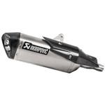 [E4仕様]スリップオンマフラー(S/O) チタン AKRAPOVIC (アクラポビッチ)