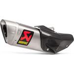 [E4仕様]スリップオンマフラー(S/O) チタン AKRAPOVIC (アクラポビッチ)