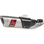 [E4仕様]スリップオンマフラー(S/O) チタン AKRAPOVIC (アクラポビッチ)
