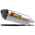 [E4仕様]スリップオンマフラー(S/O) チタン AKRAPOVIC (アクラポビッチ)