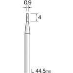 超硬カッター 軸径2．34mm スパイラルカット ミニター