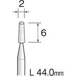 ミニターの軸付砥石 【通販モノタロウ】 軸付研磨