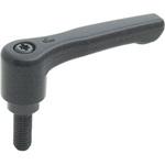 HKR8X30-BK フラットクランプレバー イマオコーポレーション