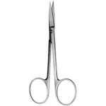 CA-49S 剪刀(半ギザ付き) 両尖 直 110mm YDM