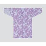 ガーゼ二重合わせ介護寝巻 (女性用/L) アズワン