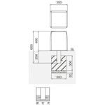 ピラー型ローボラード 帝金