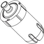 F34511-063160 Beaker Flask Powd 1.5L NS29/32 BUCHI(ビュッヒ)
