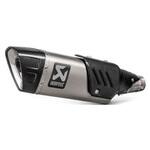 [E4仕様]スリップオンマフラー(S/O) チタン AKRAPOVIC (アクラポビッチ)
