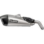 [E4仕様]スリップオンマフラー(S/O) チタン AKRAPOVIC (アクラポビッチ)
